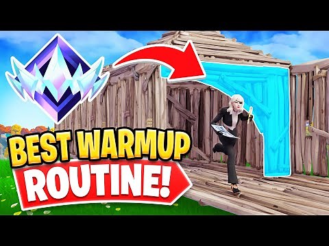 The BEST Warmup Routine in Fortnite! (Best Warmup Maps!) - Fortnite Tips & Tricks