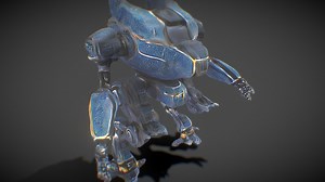 Giant Humanoid Robot - 3D model by mikelyden