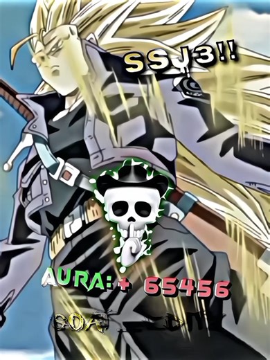 Trunks Transforms into Super Saiyan 3