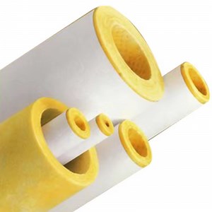 [Hot Item] Fiberglass Thermal Insulation Steam Pipeline Insulation Glass Wool Pipe with Aluminum Foil