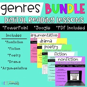 Reading Genres Lessons and Activities