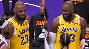Cameras Capture LeBron James' Unexpected Body Language While Lakers Fall Behind Big [VIDEO]