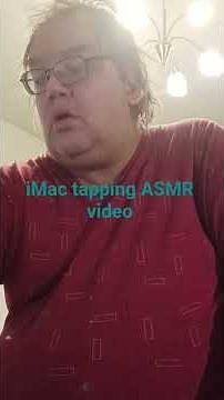 tapping computer 🖥️ iMac ASMR