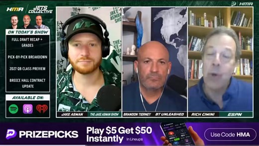 ‘This is a Frank Reich pick. Frank Reich fell in love with [Clemson QB Cade Klubnik]. He went down there, he worked him out, he spent a lot of time with him. They had good interviews with him. The Jets felt like if we don’t get this quarterback now, there’s a big drop off until the next quarterback.’By the way… the #Jets intel was right!!!After Klubnik went at No. 110 overall in the 4th round the next QB didn’t go until the No. 178 overall pick in the 5th round! GO GET YOUR GUY! LOVE IT! #Jets #