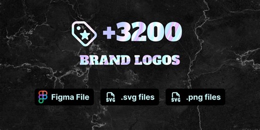 3000  Black Brand Logos: Vector SVG Figma File (digital Download) - Etsy