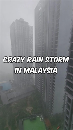 Is This a Typhoon!? Malaysia's Weather Turned CRAZY! 🇲🇾