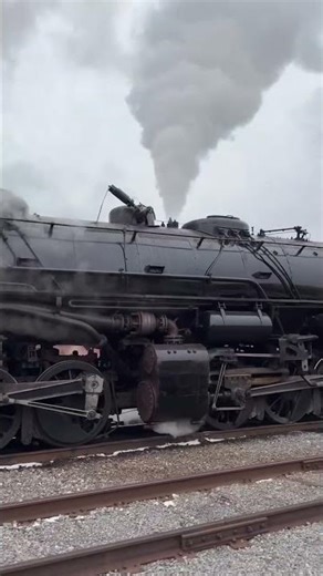 1309 Fires Up! #steamlocomotive #railroadhistory