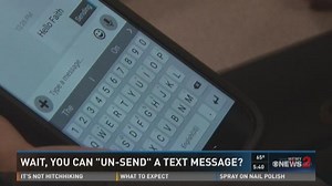 Wait, You Can 'Un-Send' A Text Message Sent Mistakenly?