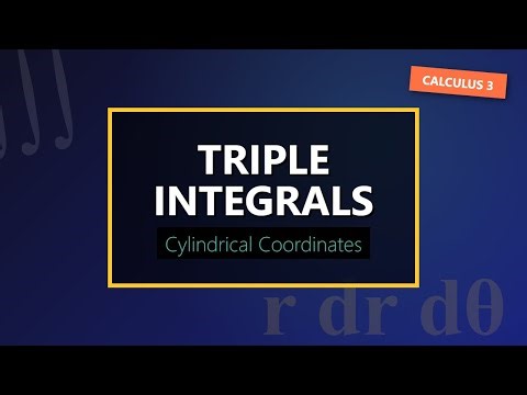 Triple Integrals in Cylindrical Coordinates (Calculus 3) - Step by Step