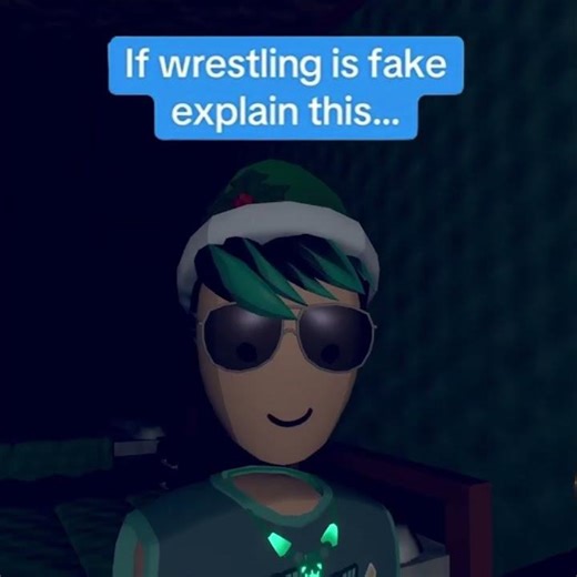 If wrestling is fake explain this💀