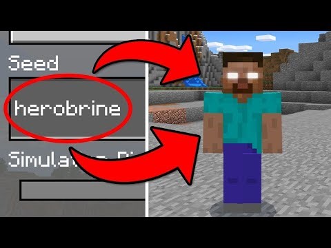 I found herobrine 😱 || Herobrine seed || seed 666