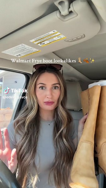 Spotted the Walmart Frye boot lookalikes 🫶 The perfect affordable fall boot under $50 stylish mom approved 🤍 #walmartfinds #fallboots #fallfashion #affordablefashion #walmartboots