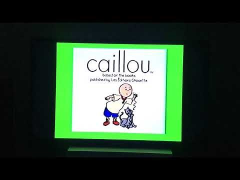 Opening And Closing To Caillou’s In Charge 2000 VHS