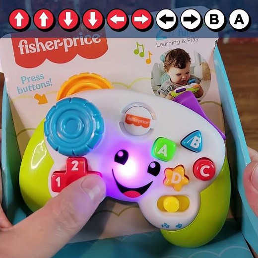 Konami Code Easter Egg in the Fisher-Price Game & Learn Controller!