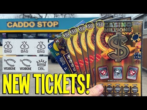 NEW TICKET WINNERS! 5X $50 Casino Millions