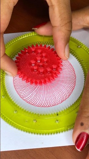 Hypnotic Spirograph Art ✨ #ひまつぶし #スピログラフ #OddlySatisfying #Art #shorts