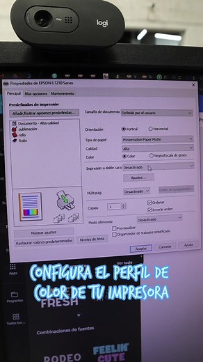 Configuración de color para impresoras Epson: Guía paso a paso