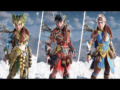 Horizon Forbidden West - ALL 43 Outfits Showcase