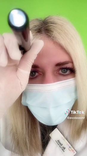 Checking you over with my light. #asmr #fyp #evokeasmr #asmrfyp #asmrgloves #roleplay #asmrmedical #asmrmedicalroleplay #latexgloves #asmrlight #asmrlighttriggers #asmrdoctor #asmrdoctorroleplay