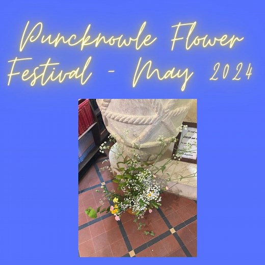Puncknowle community came together to decorate the church for their Flower Festival this weekend! The flowers are still in church and looking rather lovely. | Bride Valley and Chesil Churches