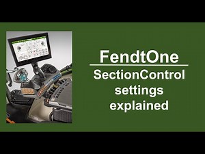 FendtOne SectionControl