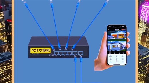 监控联网手机远程看监控的连线方法 # # # #