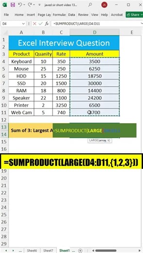 🚀 Mind-Blowing Excel Tips & Tricks Every User Must Know! #excel #exceltips #excelshorts #exceltricks