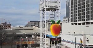 Atlanta drops Peach Drop for Countdown Over ATL NYE drone show