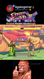 DeeJay brabo #Fliperama #arcadegames #StreetFighterII #deejay | Ágabo Gamerr