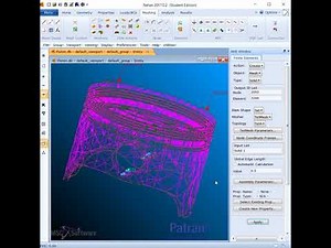 Piston Head Analysis - Nastran/Patran