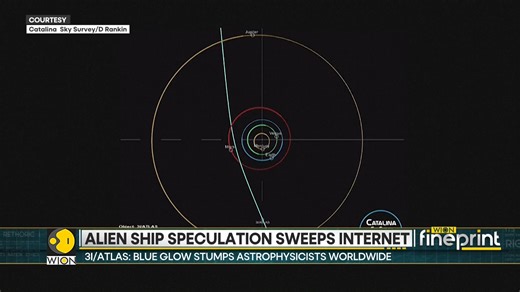 4.1K views · 72 reactions | Alien messenger theory gains ground: Why NASA is silent on 31/ATLAS that keeps changing colour Interstellar wander defies science Eric Njoka tells you more | WION | Facebook