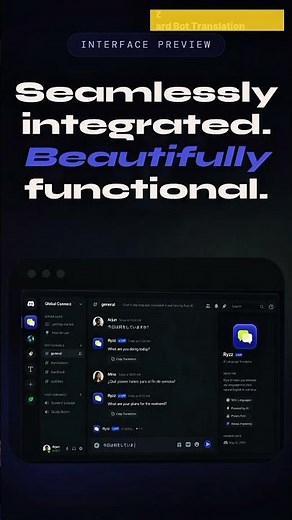 Break Language Barriers on Discord 🌍 | RYZZ Translation Bot #shorts #discordbot