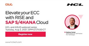 14 reactions | We have partnered with SAP and enriched the 'RISE with SAP' offering with our SAP S/4HANA assessment framework and factory offering to help address the questions around why, what, and how to move to SAP S/4HANA Cloud. Join us for a webcast to know more about the 'RISE with SAP': https://bit.ly/3hoxLJg #HCLManufacturing #OneHCL | HCLTech | Facebook