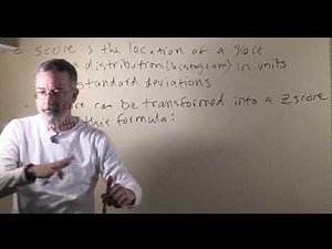 video 4.1. z scores
