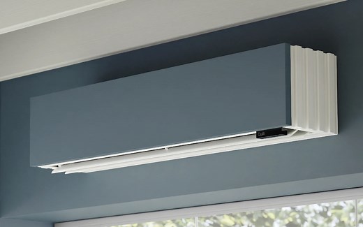 Quilt Mini-Split Cool and Heat Your Home with Stunning Design Inside and Out - Yanko Design