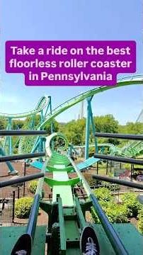 Have you ridden the best floorless coaster in Pennsylvania? #dorneypark