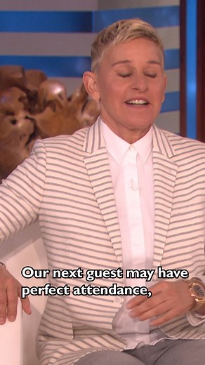 Someone stole her perfect attendance pencil | Ellen DeGeneres