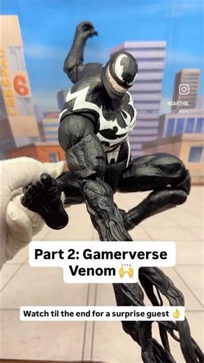 Best 1/12 scale Venom? #toyphotography #gamerverse #venom #actionfigures #spiderman