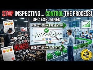 SPC Explained | Statistical Process Control| Control Charts, Cp, Cpk & Process Stability Made Simple