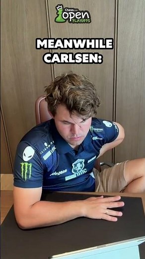 Magnus is so unserious for a $250k event 😭