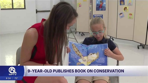 Meet the Wellington 9-year-old author inspiring kids to love sea turtles