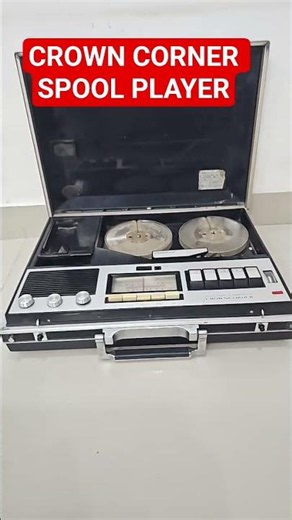 vintage 1960s Crowncorder reel-to-reel tape recorder made in Japan for sale 9023321435
