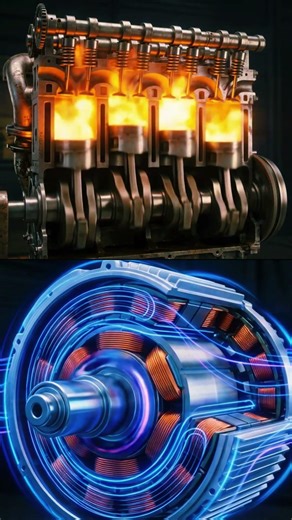 Petrol vs Diesel Engine | Speed vs Power #shorts #engineering #engine #petrol #diesel #mechanical