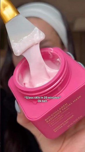 Glass Skin in 20 Minutes: Byoma Collagen Mask