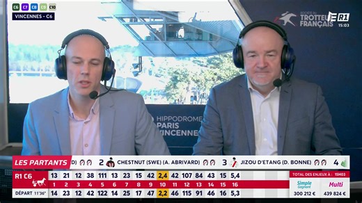 [LA COURSE DU QUINTE R1C6] Suivez #LaCourseDuQuinté de mercredi 24 décembre à Paris-Vincennes en direct sur Equidia Retrouvez toutes les courses en direct sur l'appli Equidia et equidia.fr | Equidia