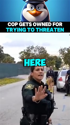 Cop Gets Owned for Trying to Threaten | Pranky