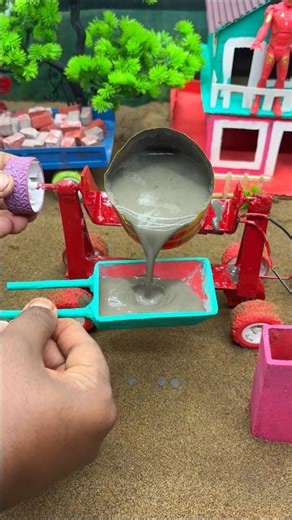 Mini Tractor Construction Project 🚜 | Satisfying DIY Build | #shorts #youtubeshorts