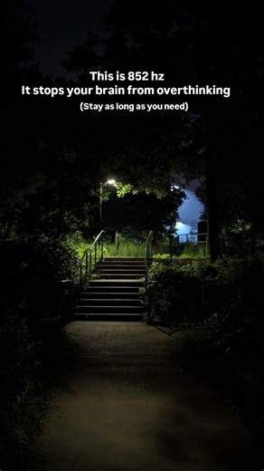 Feeling Mentally Exhausted? Try This 852Hz Sound 🌙🎧