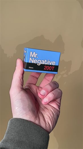 Mr. Negative 200T is the perfect 35mm film for the studio.