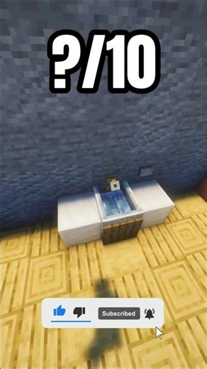 WORKING SINK IN MINECRAFT🚰 #minecraft #minecraftshorts #usa